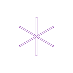 Fixtures Ceiling Fans Bag Ass Fans Overhead Fan Basic 6 Laser Cut Svg File, Free Vectors File